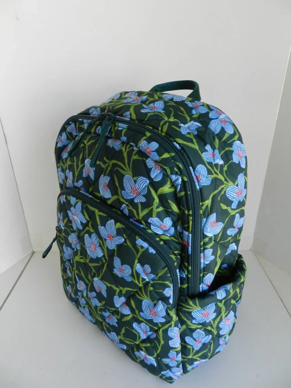 Vera Bradley Ultralight Essential LARGE Backpack Laptop Bag in Charlotte Steams